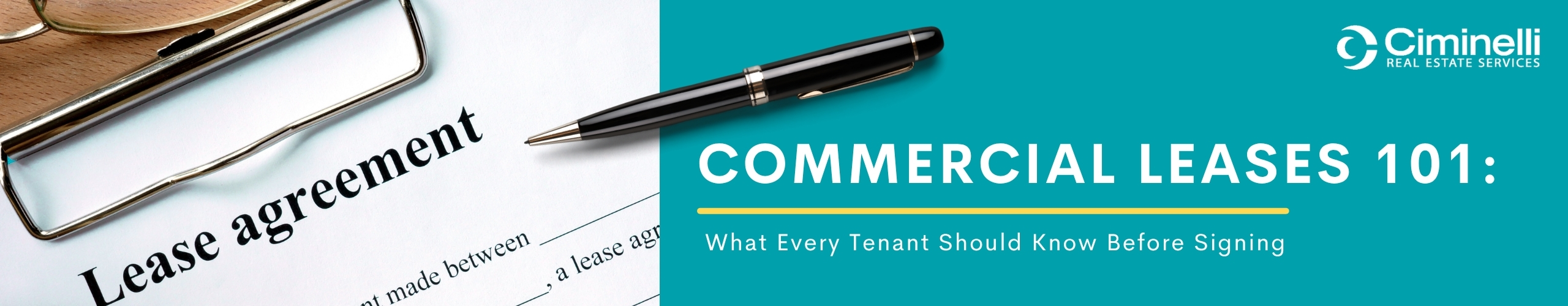 COMMERCIAL LEASES 101 Banner